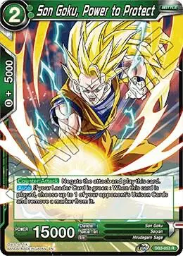 Son Goku, Power to Protect card art