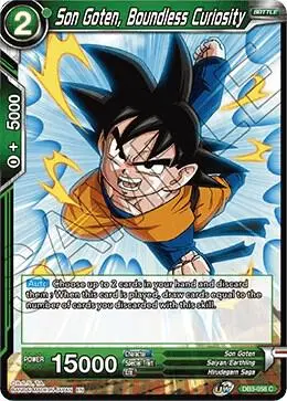 Son Goten, Boundless Curiosity card art