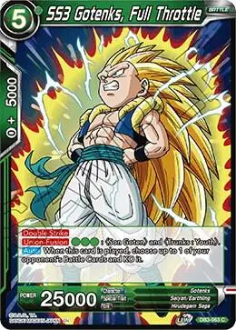 SS3 Gotenks, Full Throttle card art