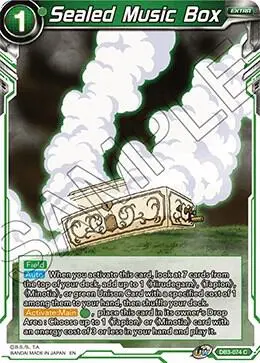 Sealed Music Box card art
