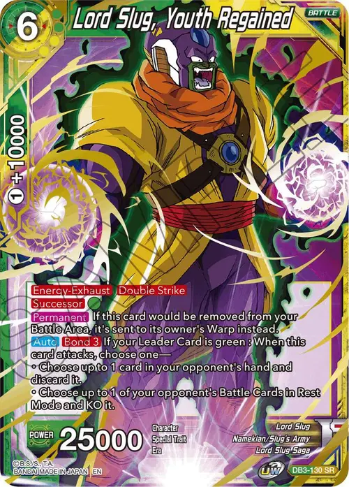 Lord Slug, Youth Regained card art