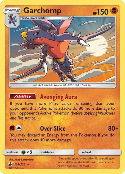 Garchomp (SM Unified Minds) card art