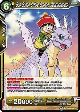 Son Gohan & Hire-Dragon, Peacekeepers card art