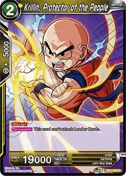 Krillin, Protector of the People card art