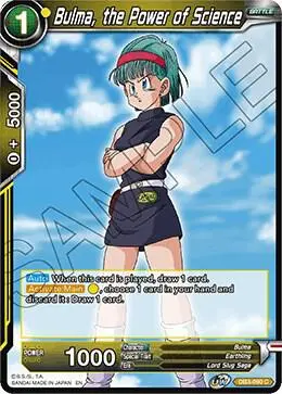 Bulma, the Power of Science card art