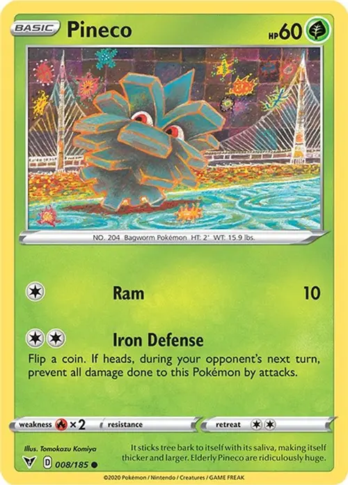 Pineco card art
