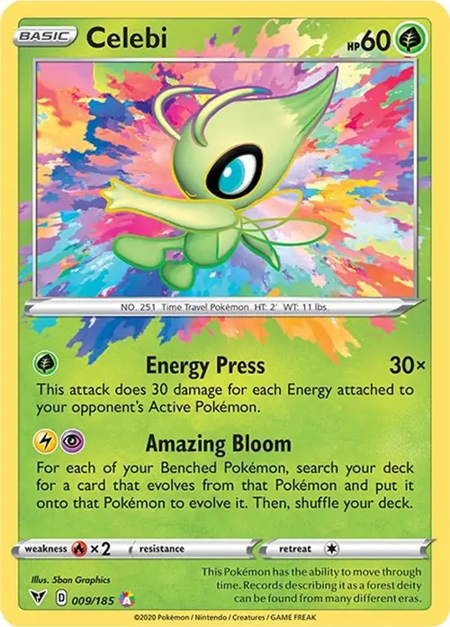 Celebi card art
