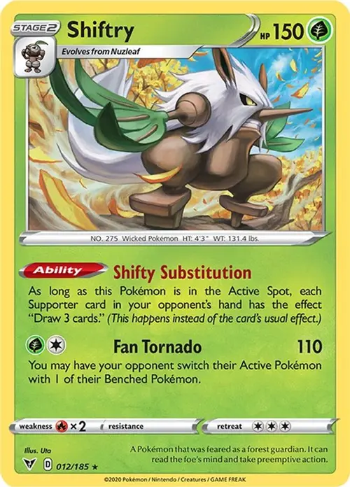 Shiftry card art