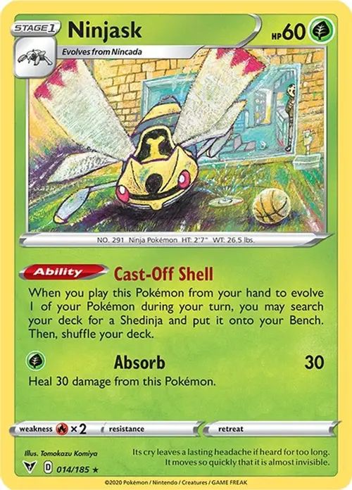 Ninjask card art