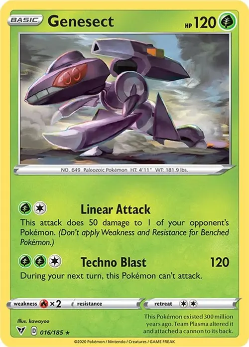 Genesect card art