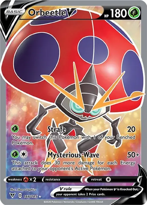 Orbeetle V (Full Art) card art