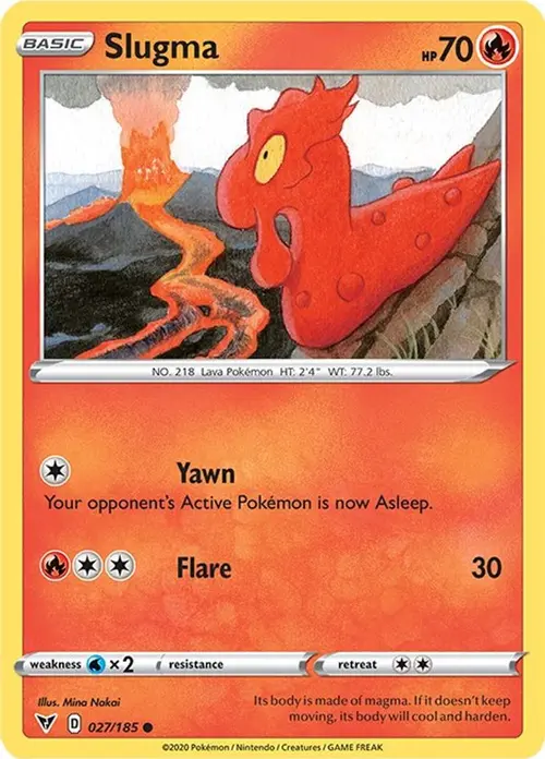 Slugma card art