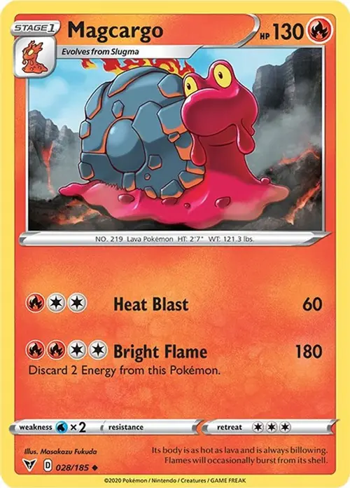 Magcargo card art