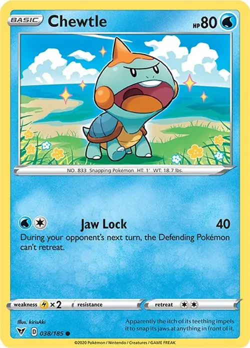 Chewtle card art