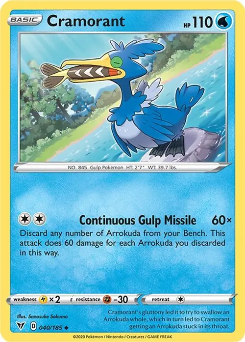 Cramorant card art