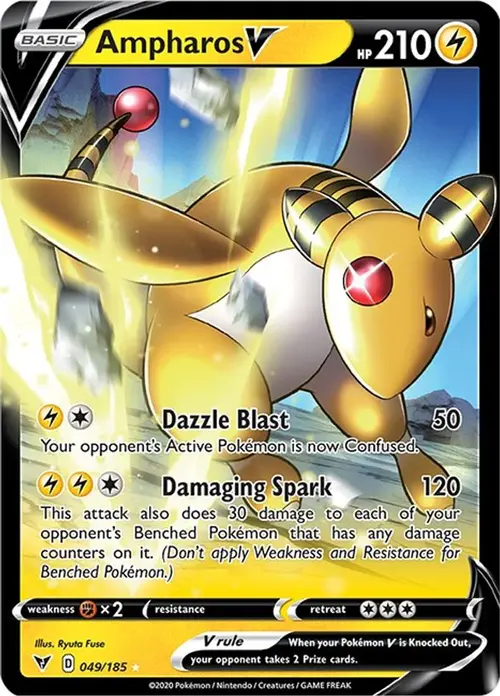 Ampharos V card art