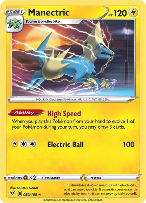 Manectric card art