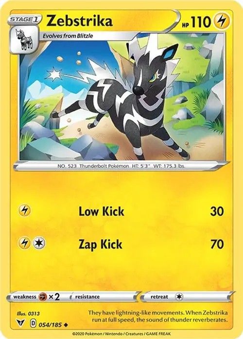 Zebstrika card art