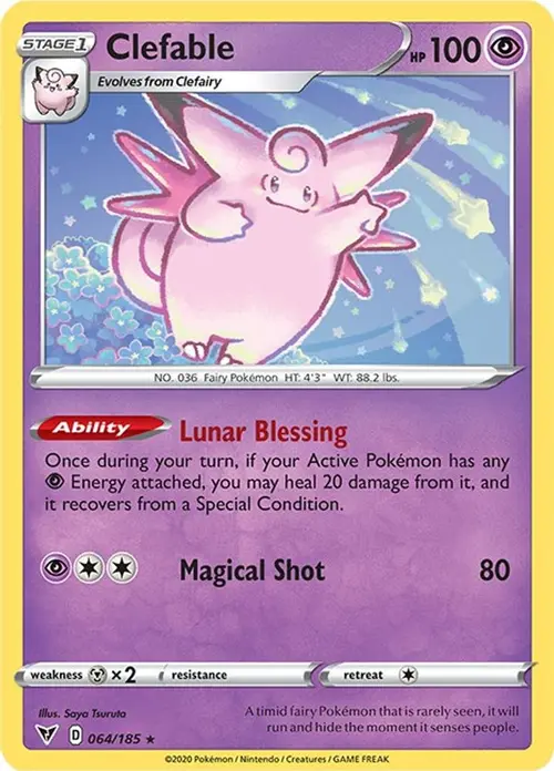 Clefable card art