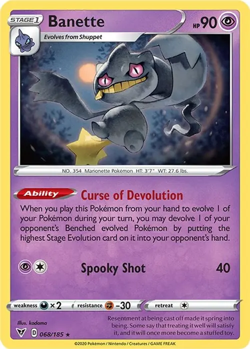 Banette card art