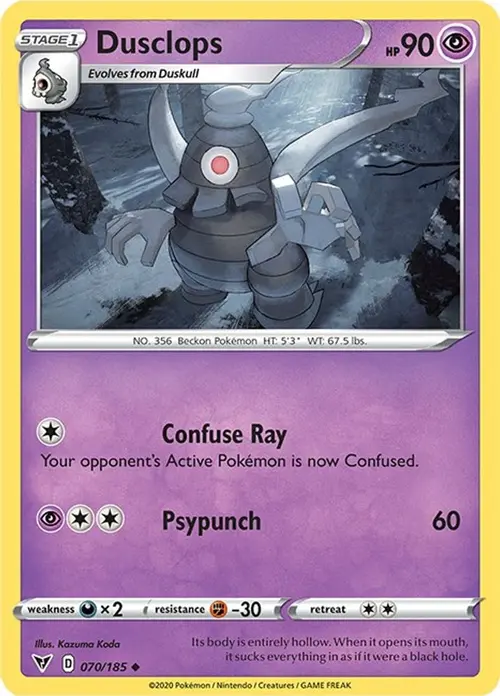 Dusclops card art