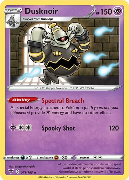 Dusknoir card art