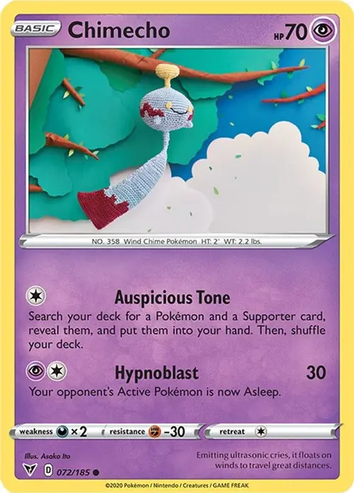 Chimecho card art