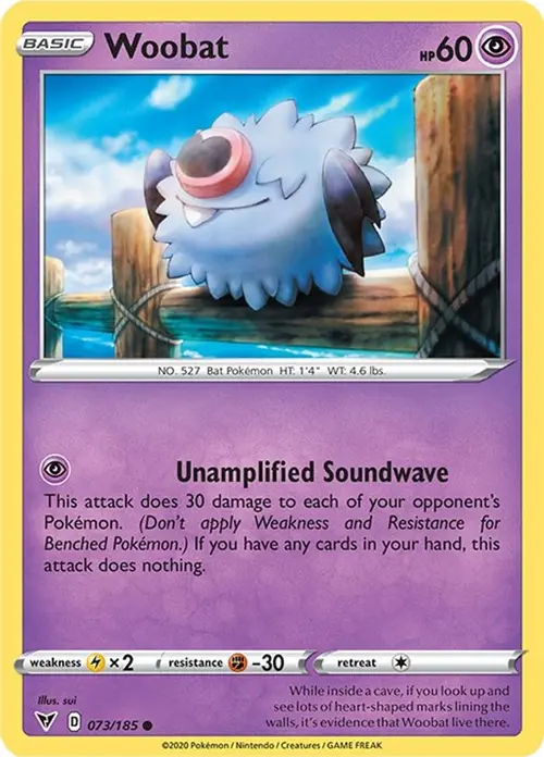 Woobat card art
