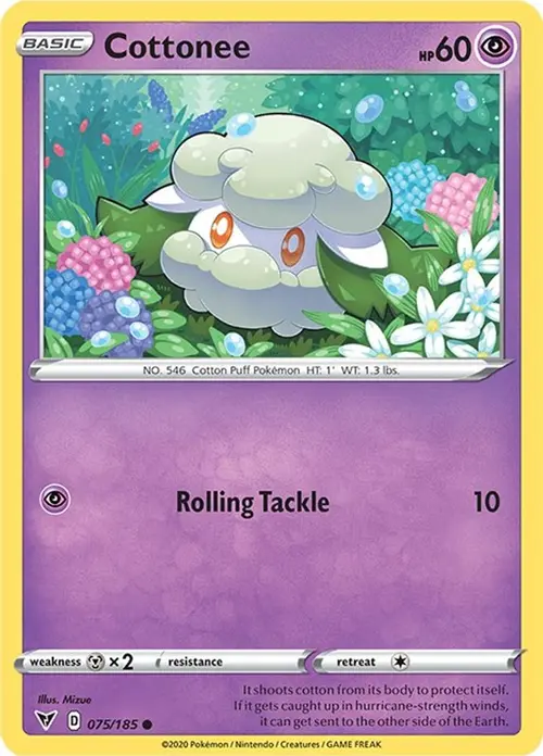 Cottonee card art