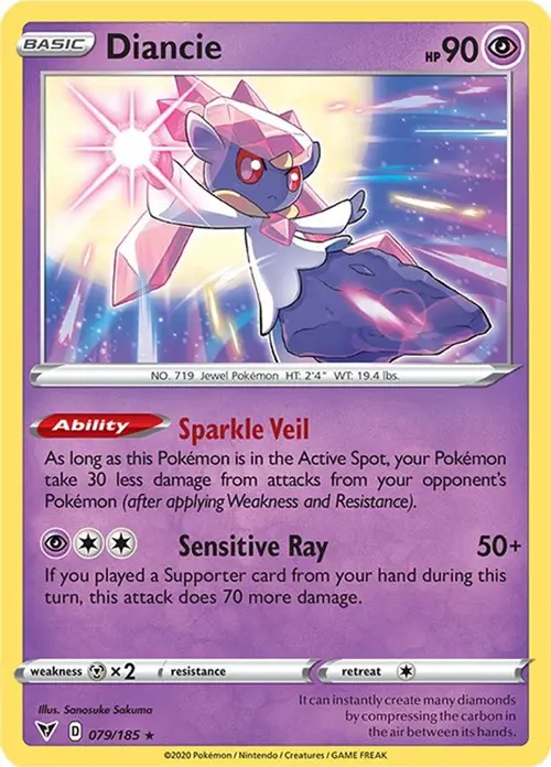 Diancie card art