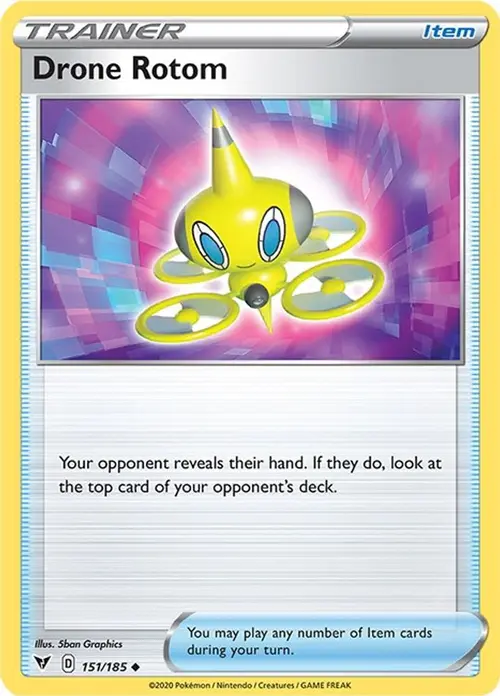 Drone Rotom card art