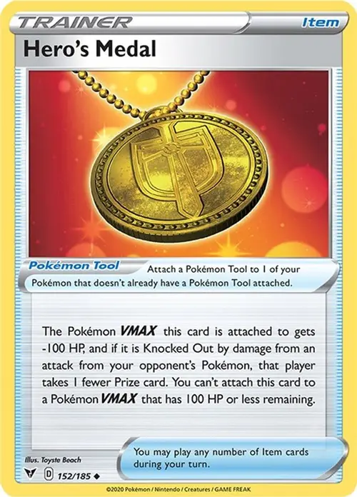 Hero's Medal card art