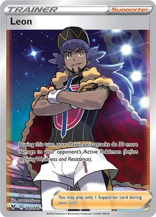 Leon (Full Art) card art
