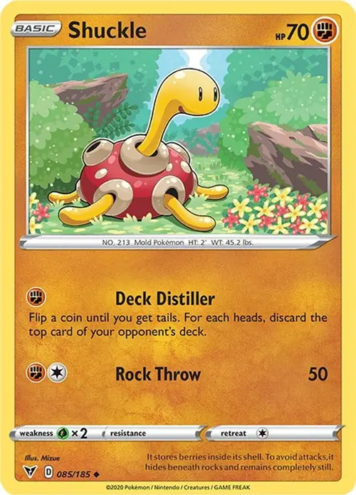 Shuckle card art
