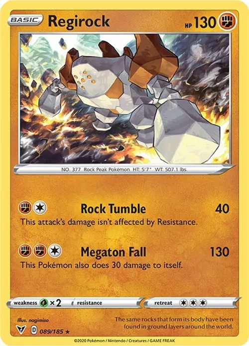 Regirock card art