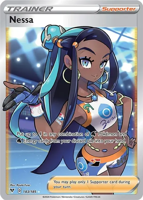 Nessa (Full Art) card art