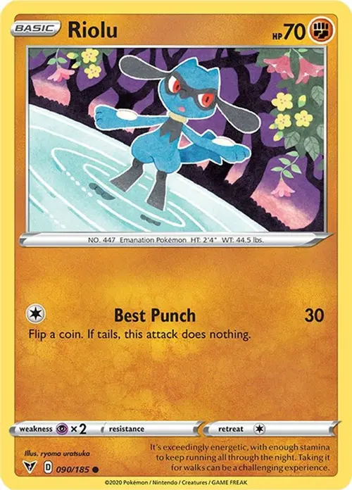 Riolu card art