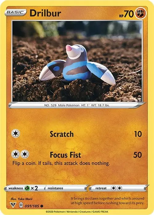 Drilbur card art