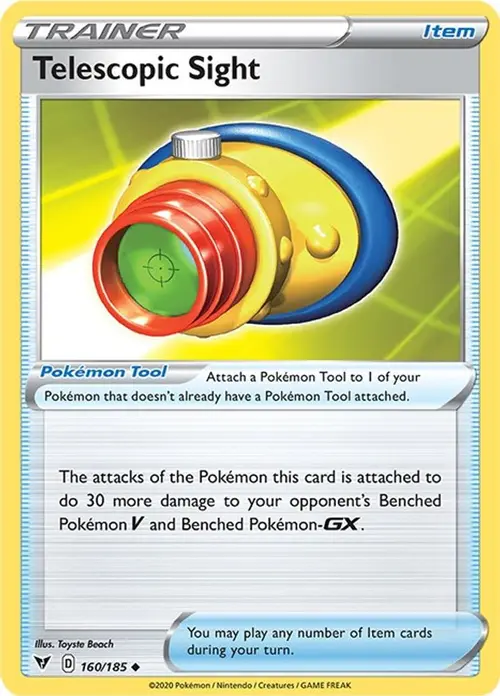 Telescopic Sight card art