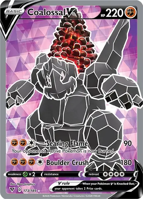 Coalossal V (Full Art) card art