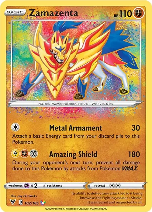 Zamazenta card art