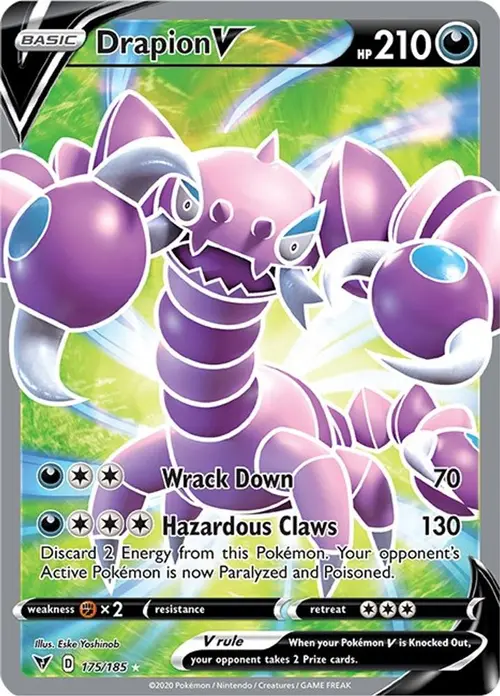 Drapion V (Full Art) card art