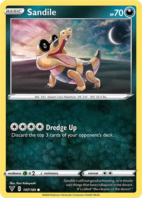 Sandile card art