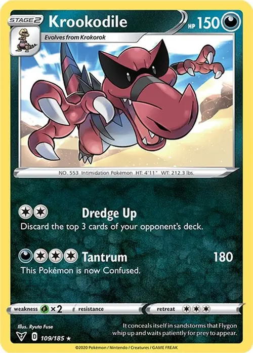 Krookodile card art