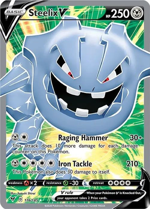 Steelix V (Full Art) card art