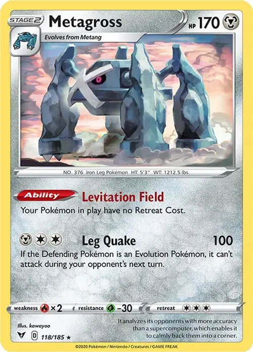 Metagross card art