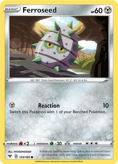 Ferroseed card art