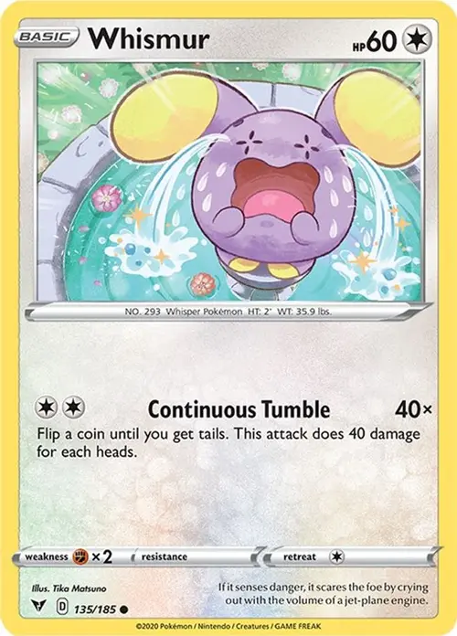 Whismur card art