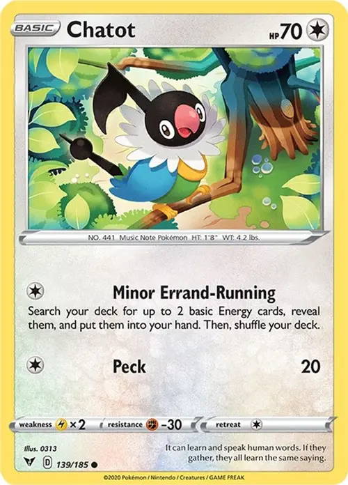 Chatot card art