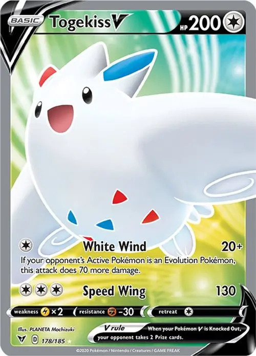 Togekiss V (Full Art) card art